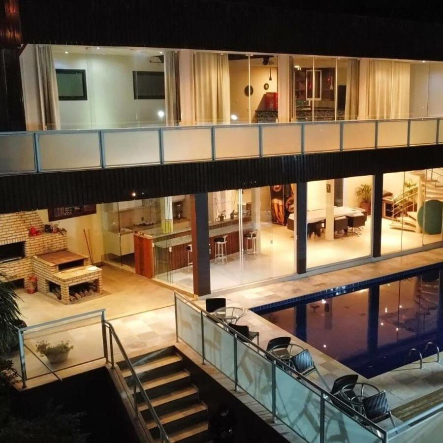 Mansao Casa Blanca Em Sao Roque C/ 5 Vagas Garagem别墅 外观 照片